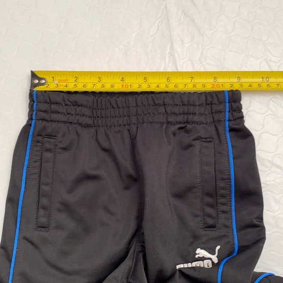 Puma blue jacket and black pants tracksuit set 2T - Picture 12 of 15